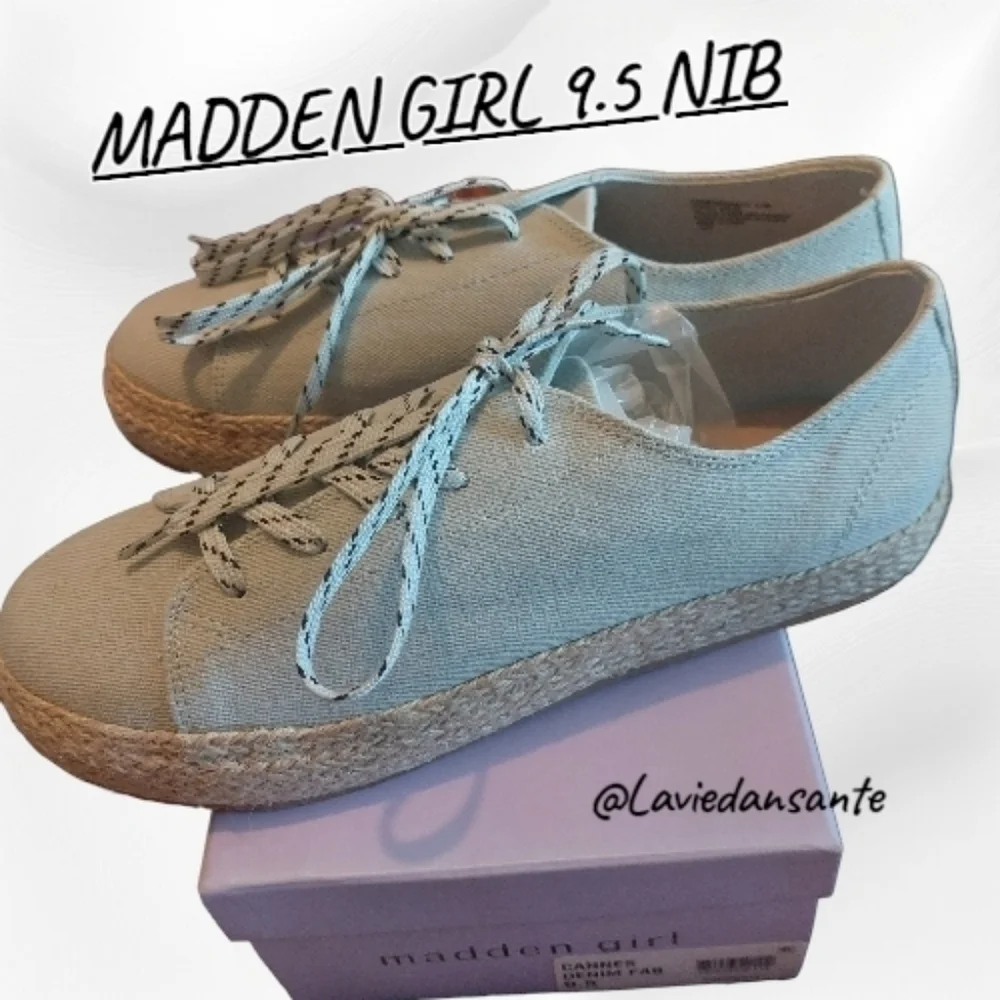 Madden Girl Fashion Sneakers Size 9.5 NIB
